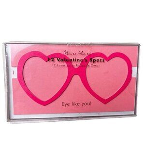 Meri Meri 12 Valentine's Specs Boxed Set New